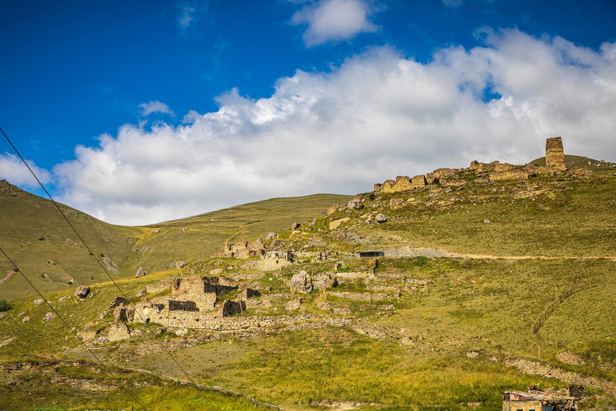 Село Галиат в Осетии