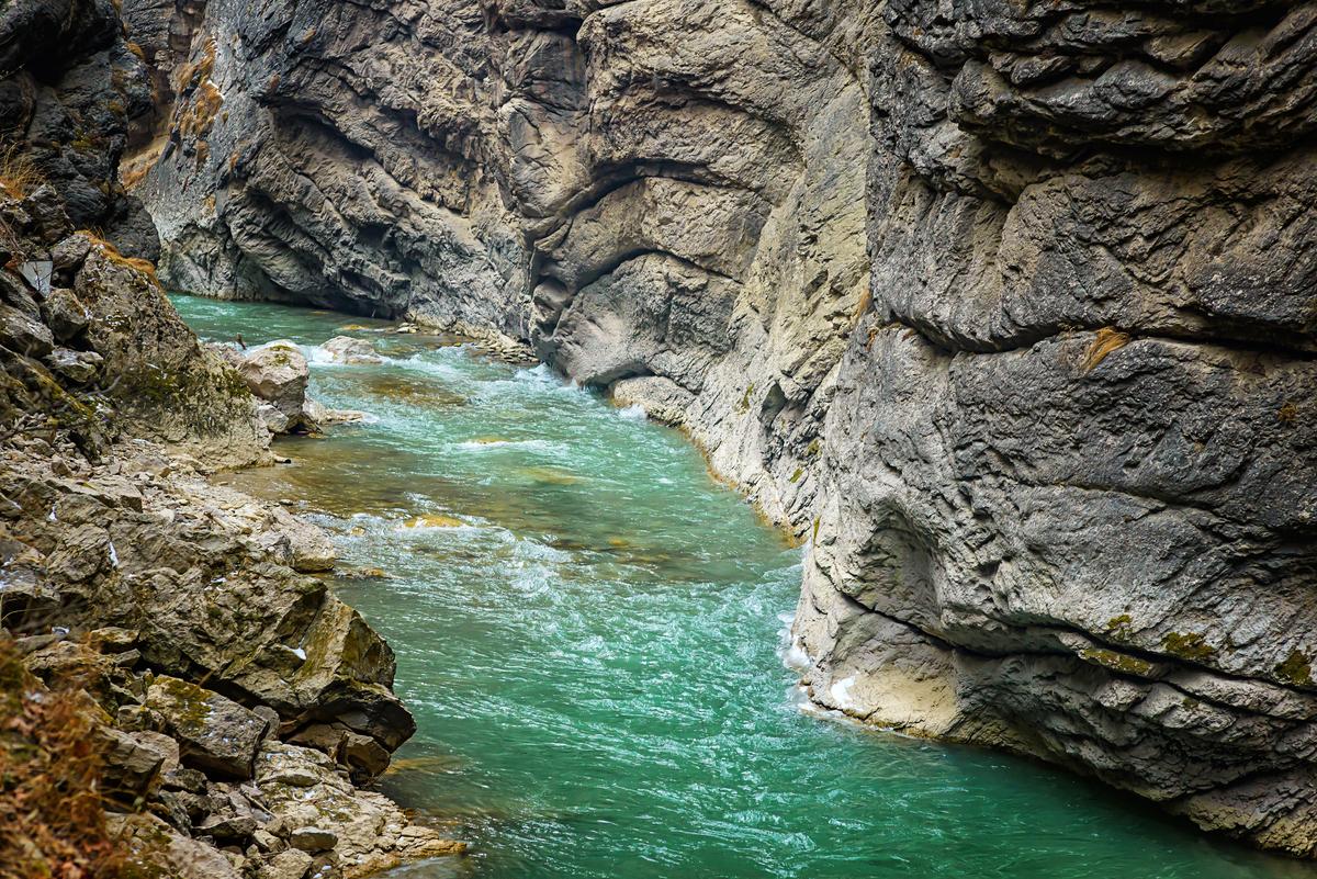 Вода Чегемских водопадов