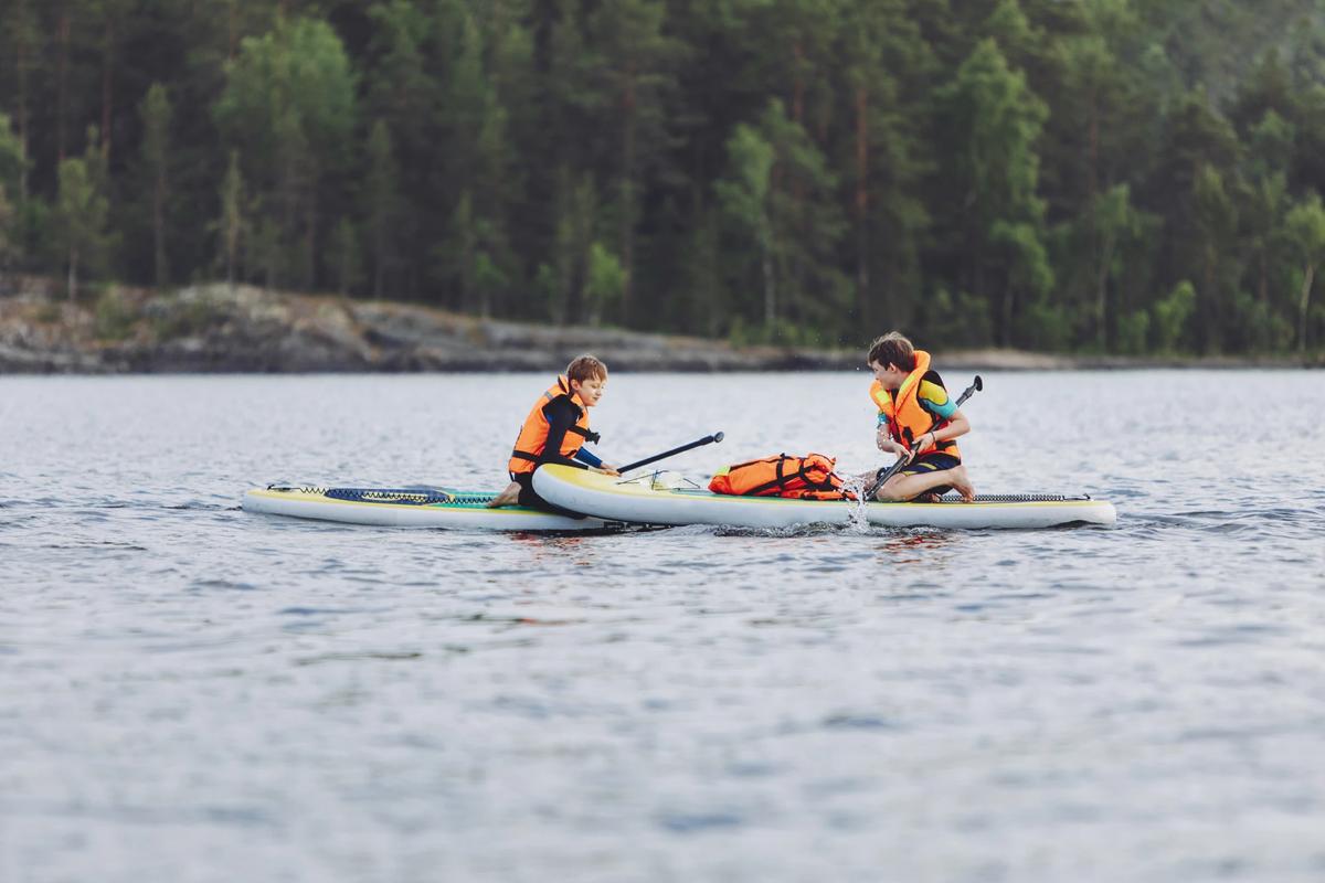 SUP-кемпинг на Койонсаари. Семейный лагерь на Ладожских шхерах | Большая  Страна