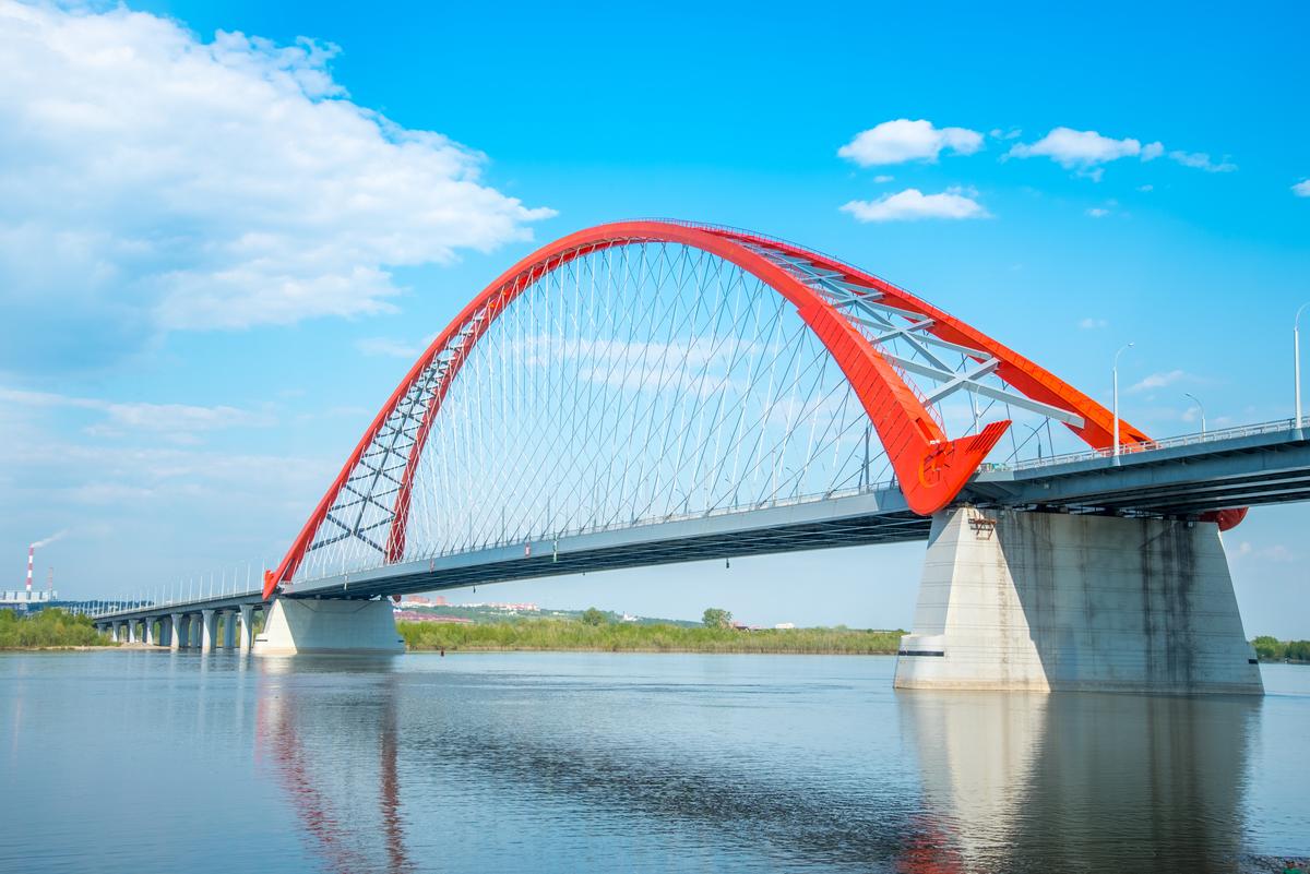 Бугринский мост в Новосибирске