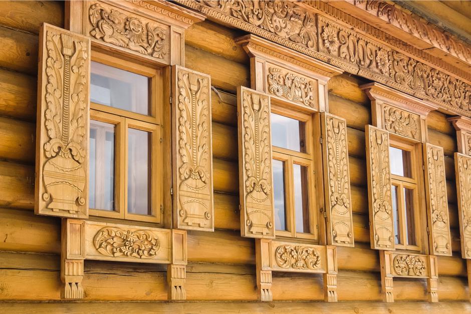 Резные окна в Нижегородской области